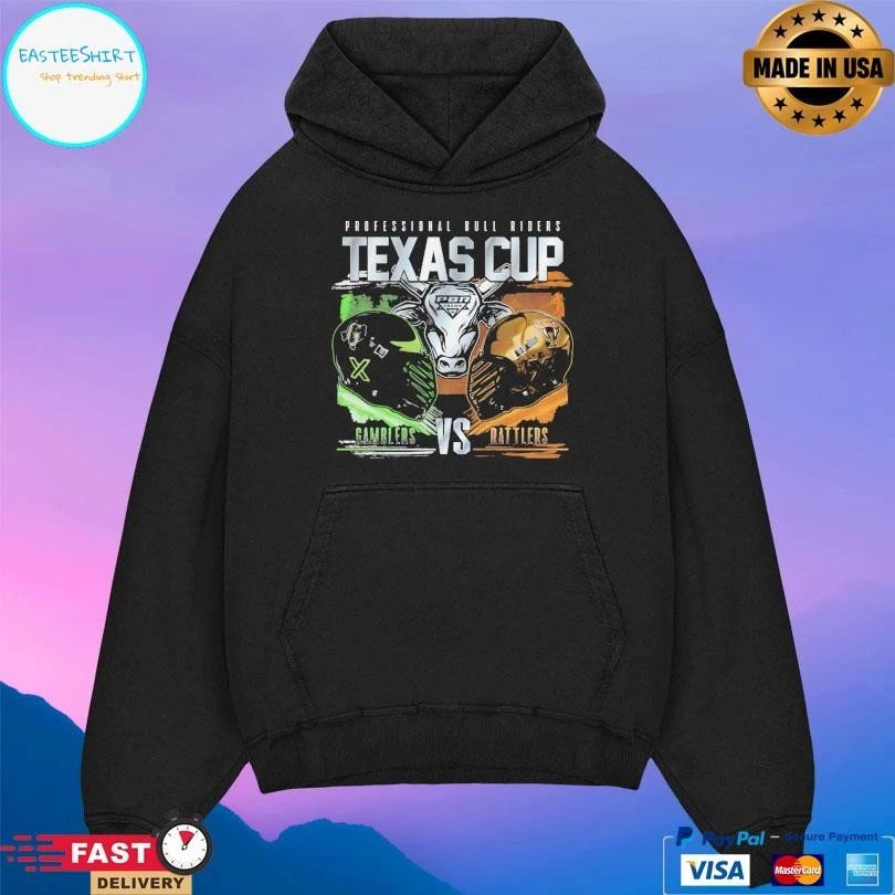 Professional Bull Riders Texas Cup Rivalry Gamblers Vs Rattlers T-shirts