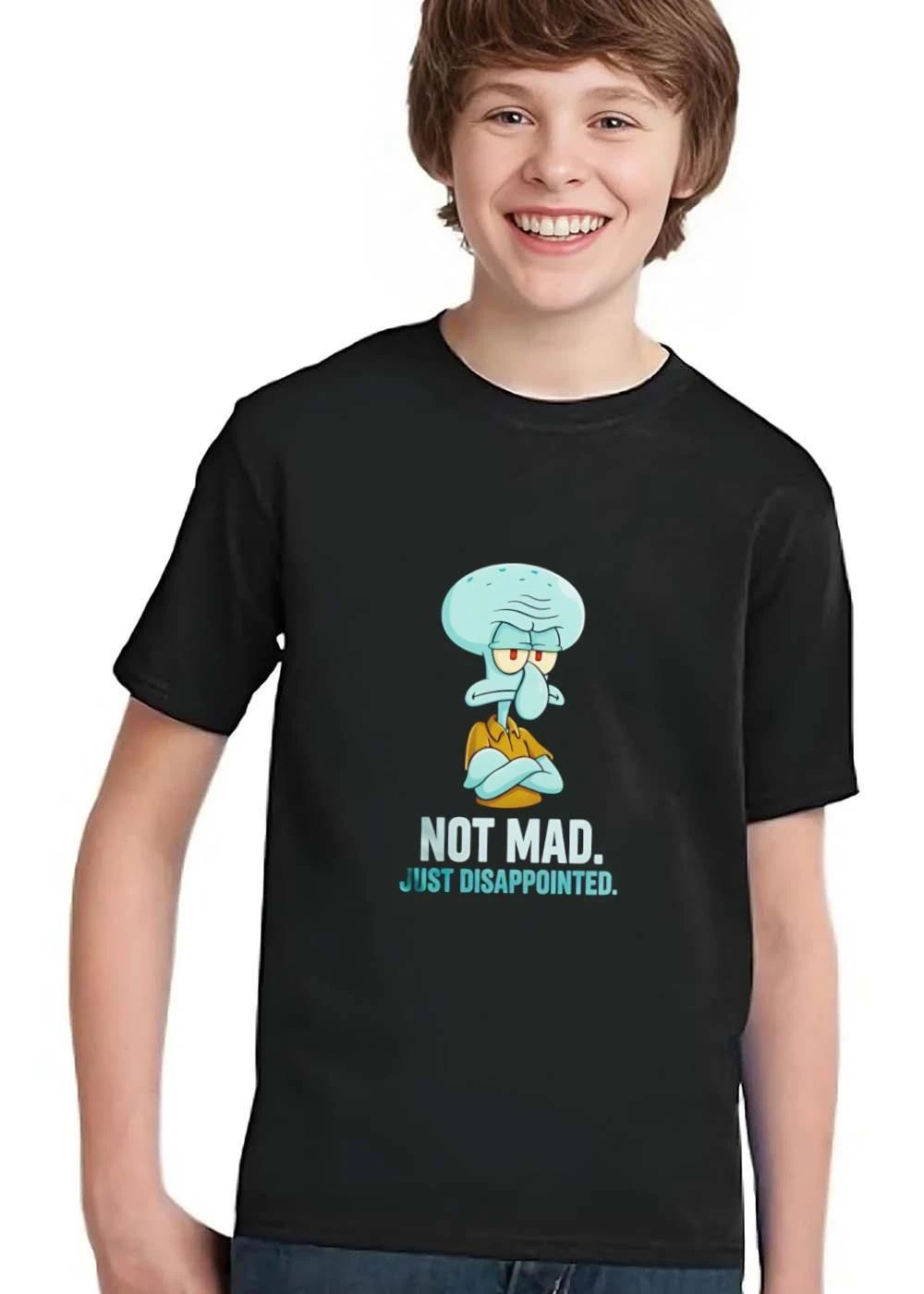 Not Mad Just Disappointed Squidward Tentacles Arms Crossed Cartoon shirt
