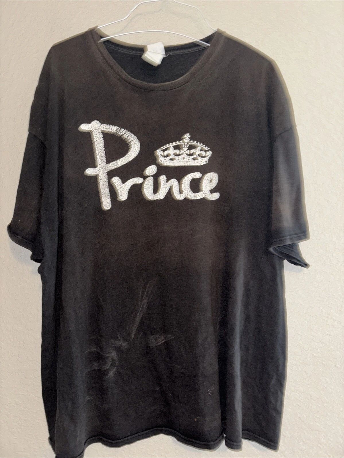 Prince Band Tee 3XL Faded Black
