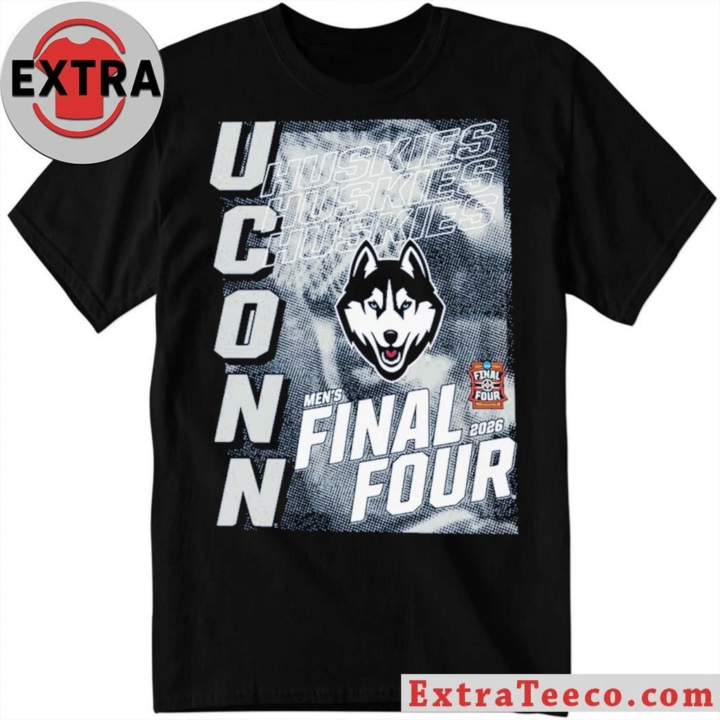 Original Youth Outerstuff Navy UConn Huskies 2026 NCAA Men’s Basketball Tournament March Madness Final Four Logo T-Shirt – Top-Rated Gift for College Basketball Lovers