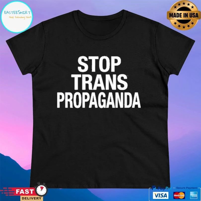 Anthony Constantino Stop Trans Propaganda T-shirts