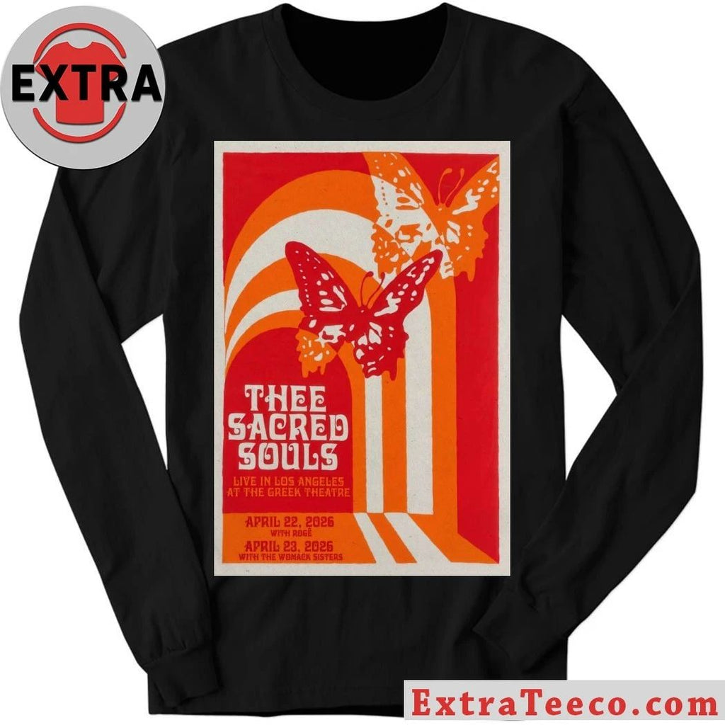 Thee Sacred Souls Tour April 22-23, 2026 Los Angeles, CA Poster Shirt