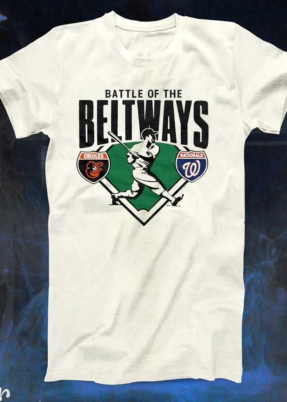 Battle of the Beltways Orioles Nationals Shirt