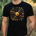 Mens Modern Interior Motif Cotton T-Shirt Size XS to 5XL