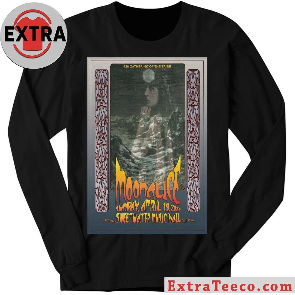 Moonalice April 19 2026 In Mill Valley CA Poster Shirt