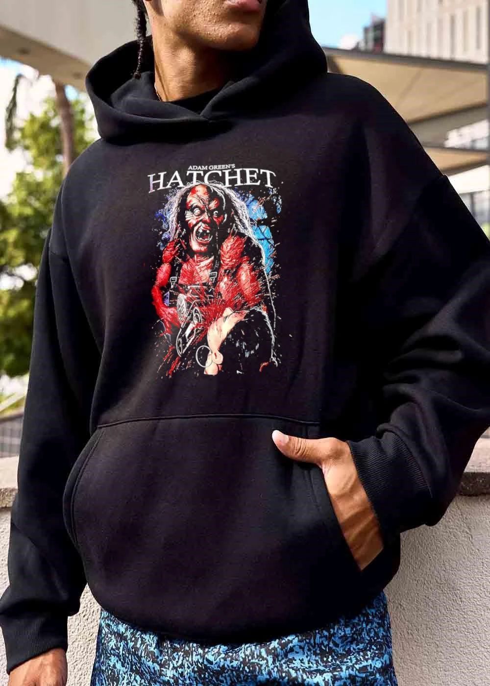 Adam Green Hatchet Deformed Monster Belt Sander Blood Spray shirt