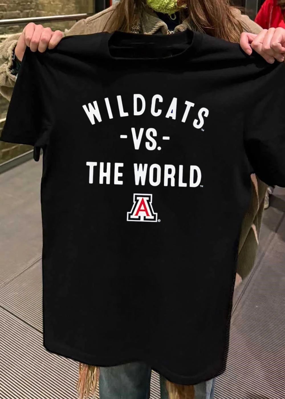 Arizona Wildcats vs the World Logo University of Arizona Shirt