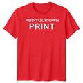 Personalised T-Shirt Custom Logo Birthday Sports Workout Gym Tee For Men & Women