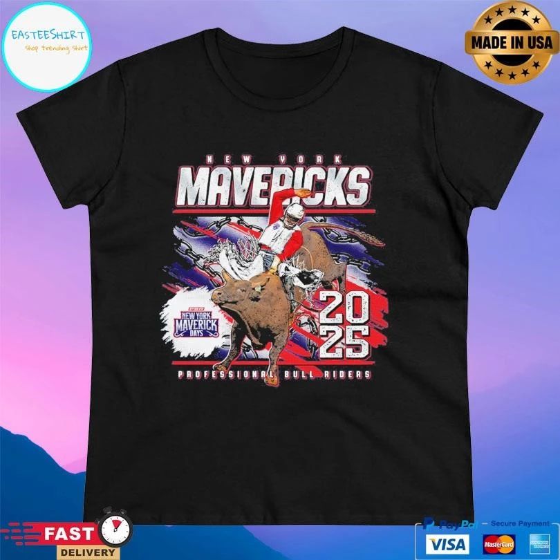 New York Mavericks 2025 Event Professional Bull Riders T-shirts
