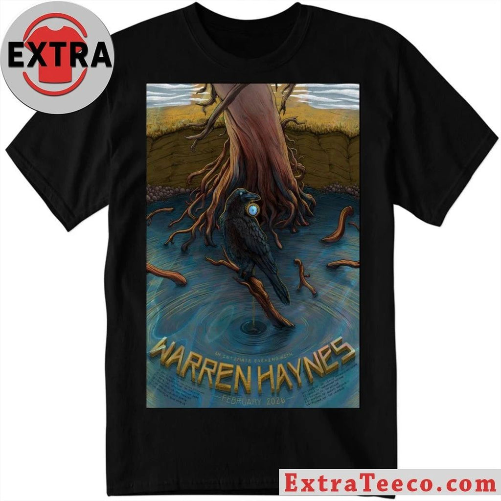 Warren Haynes February 2026 Tour Poster Shirt