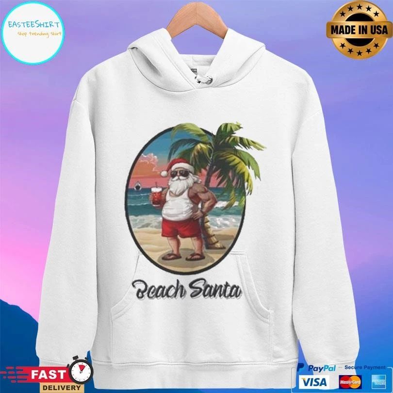 Beach Day Santa Christmas 2025 T-shirts