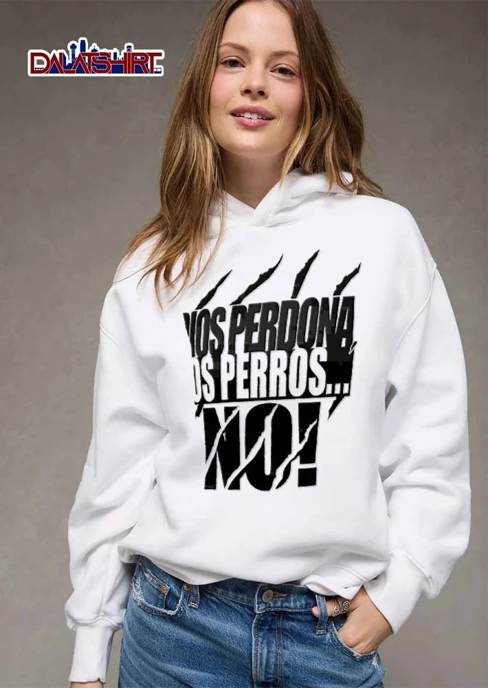 Dios Perdona Los Perros No Claw Mark Scratch Slash Typography shirt