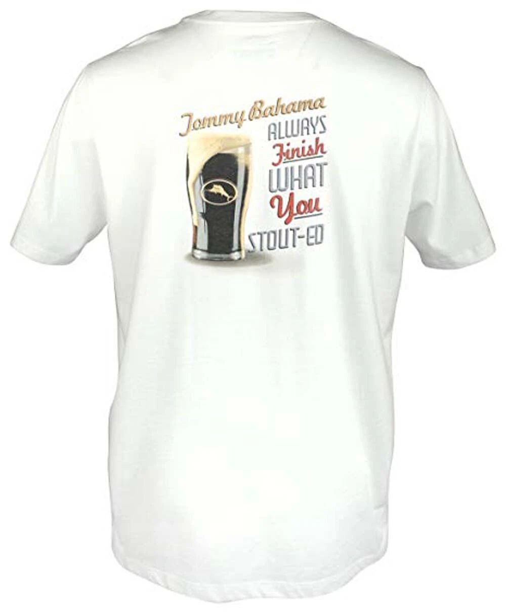 TOMMY BAHAMA Men's T shirts - Medium SIZE Only -Crew Neck Shirt -100% Cotton NEW