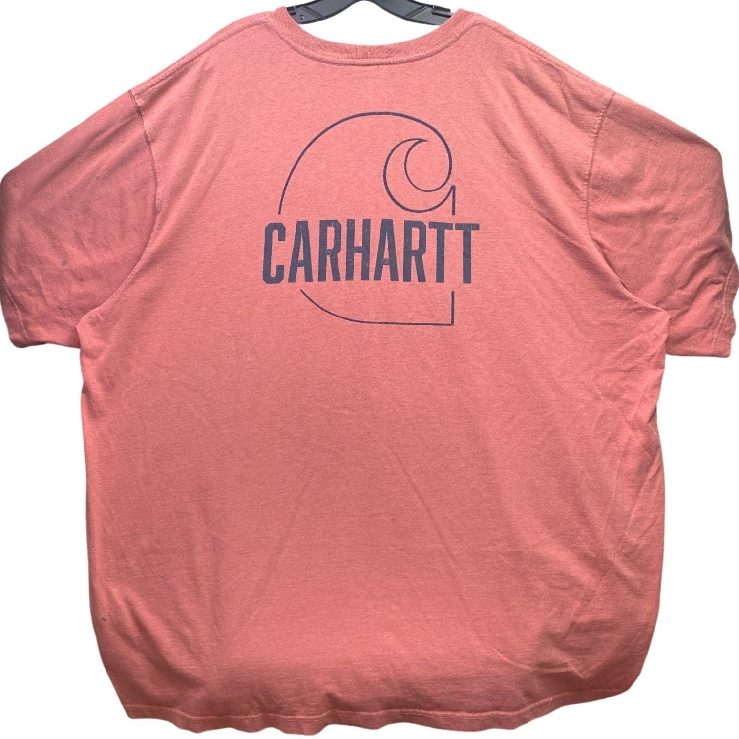 Carhartt Shirt Mens 3XL AOP Workwear Spell Out Logo Grunge Streetwear Everyday