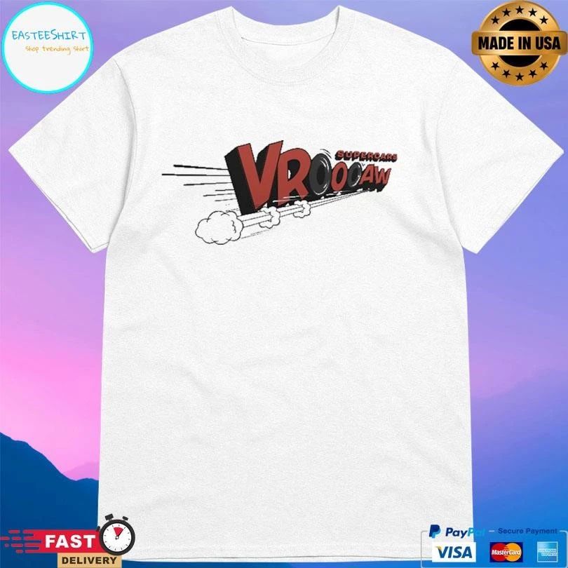 Supercars Vroooaw T-shirts
