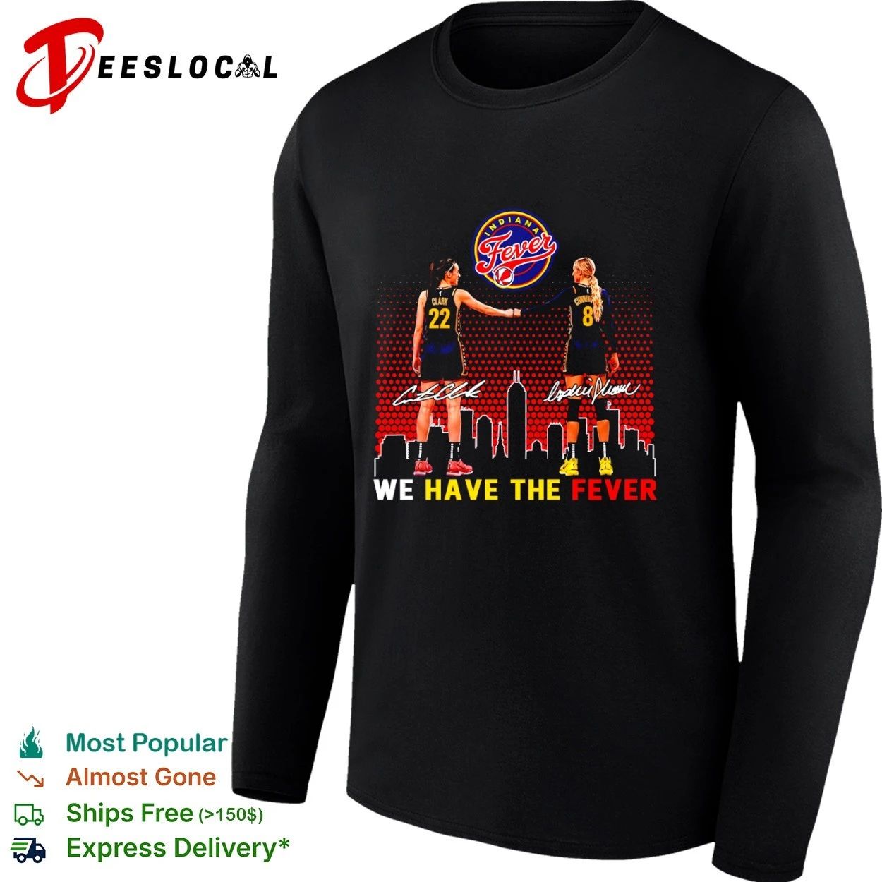 Caitlin Clark and Sophie Cunningham Indiana Fever We Have the Fever shirt