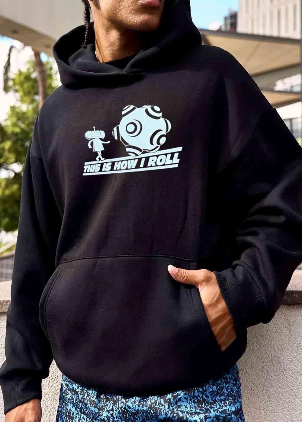 This Is How I Roll Cartoon Katamari Prince Pushing Ball shirt