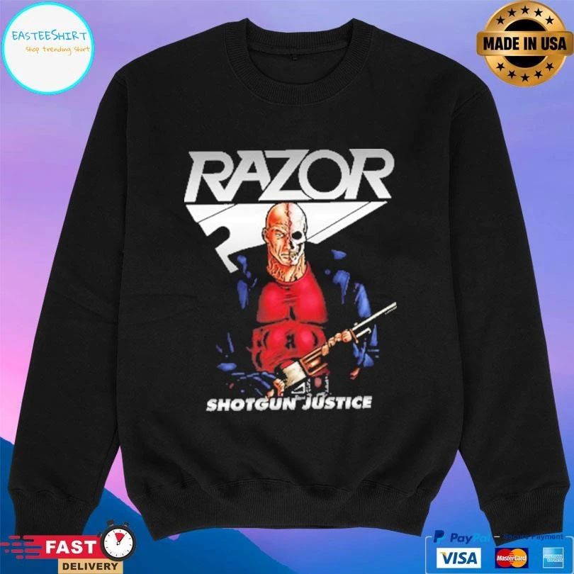Razor Shotgun Justice 2025 T-shirts