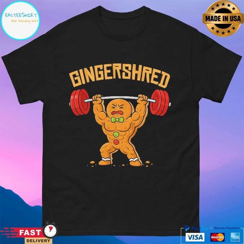 Gingershred Funny GYM T-shirts