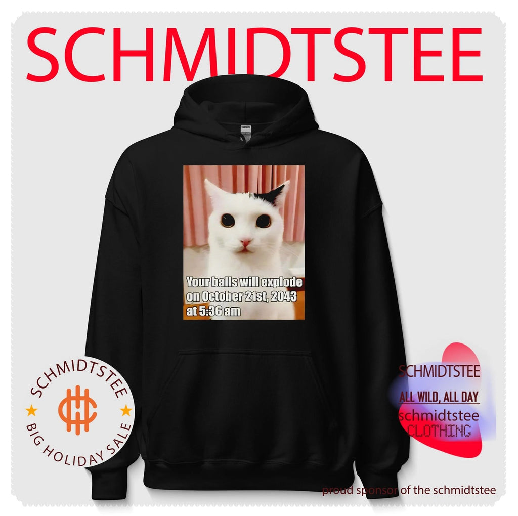 Your balls will explode on October 21st 2043 cat meme shirt