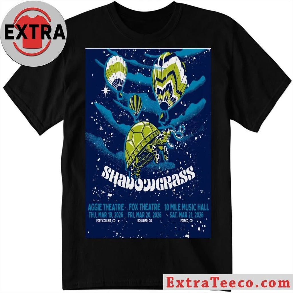 Shadow Grass Boulder CO Mar 20 2026 Poster Shirt