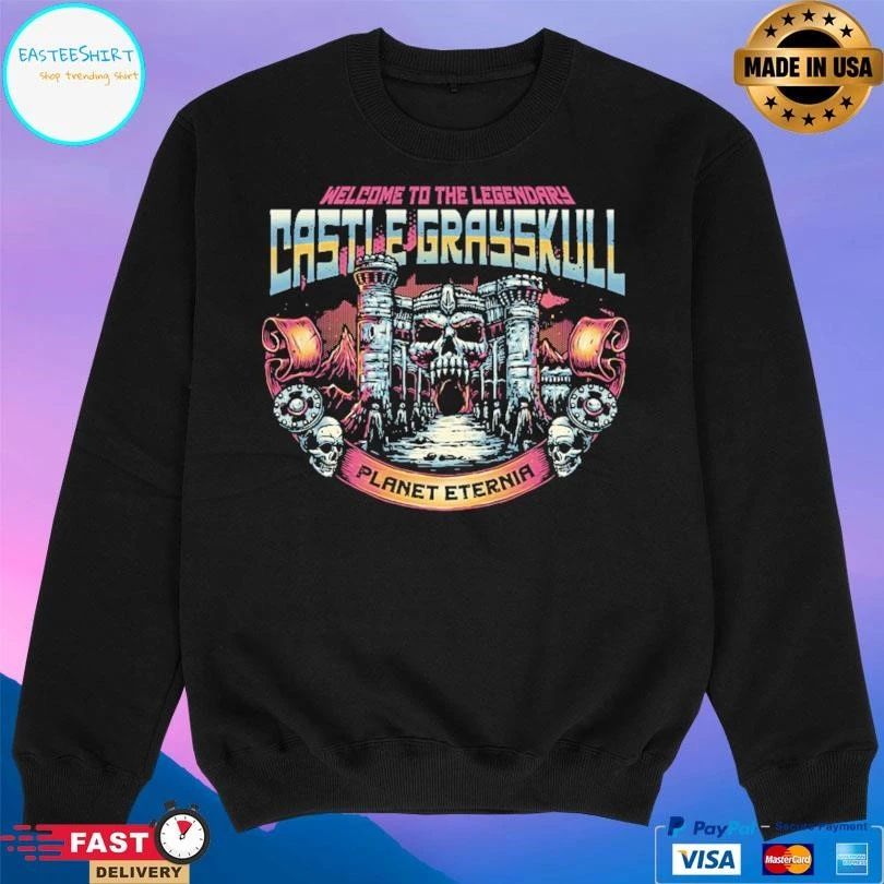Welcome To The Legendary Castle Grayskull Planet Eternia T-shirts