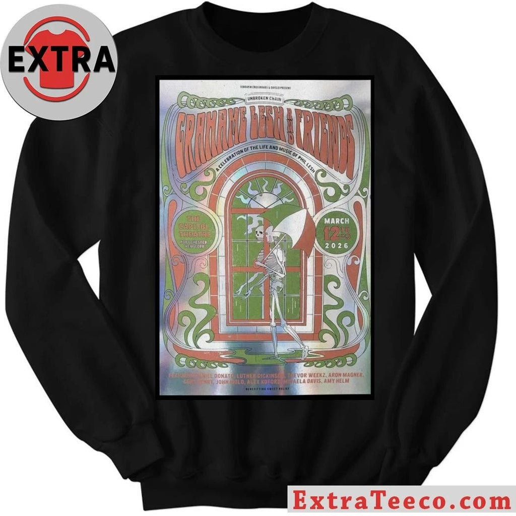 Mar 12 2026 Poster New York Grahame Lesh AND Friends T-Shirt