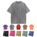 Comfortable Mens Short Sleeve TShirts with Distressed and Trendy Design