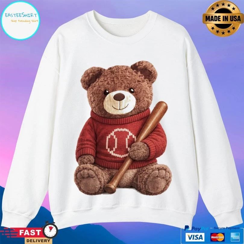 Baseball Teddy Bear 2026 T-shirts