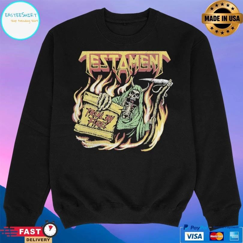 Testament Trial By Fire T-shirts