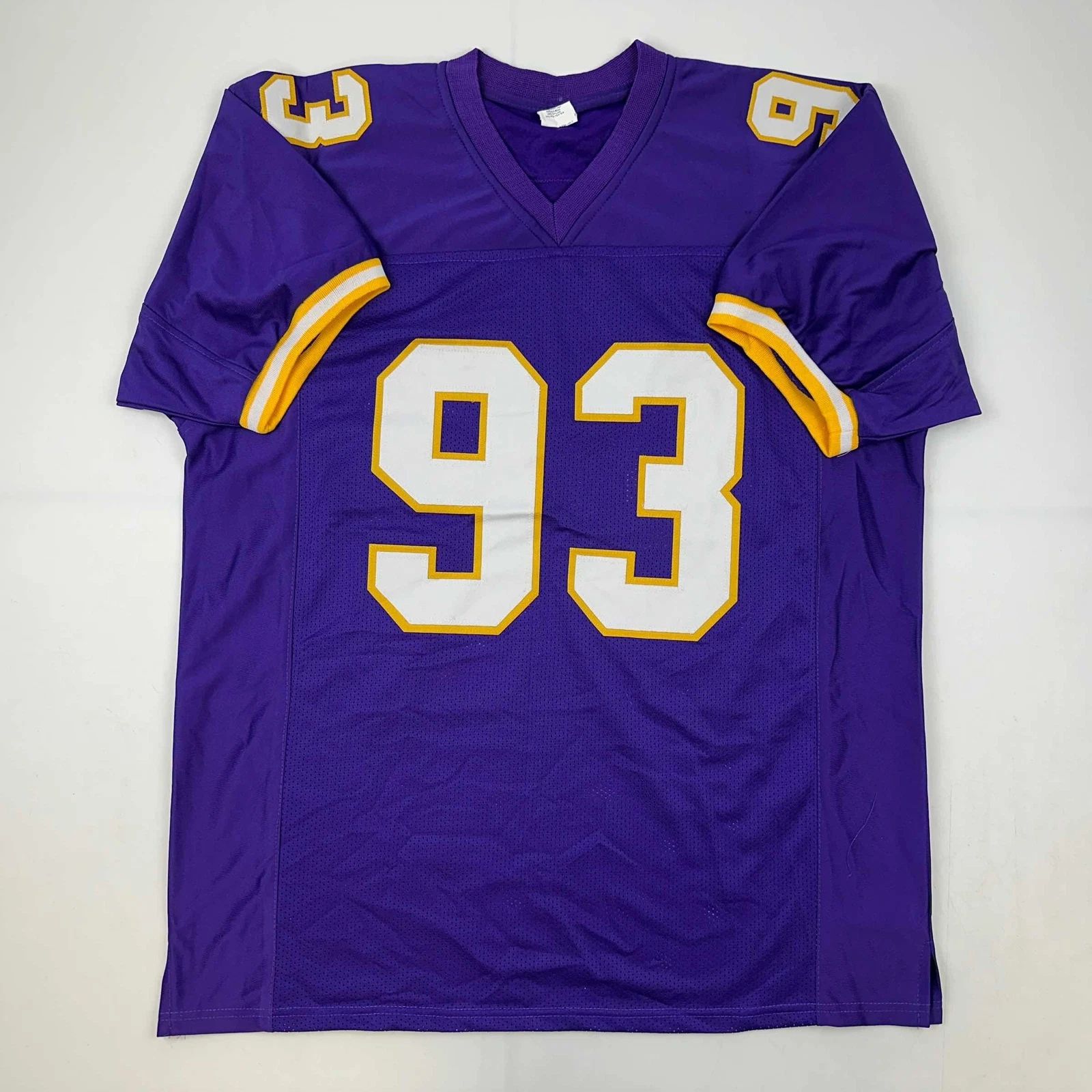 John Randle Minnesota Purple Reprint Jersey