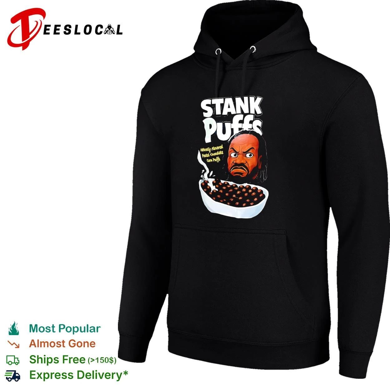 Stank Puffs Naturally Flavored Frosted Chocolate Corn Puffs T-shirt