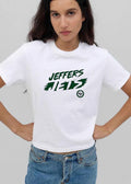 Jeffers Jets Distressed Brush Font Fighter Jet Roundel Logo shirt