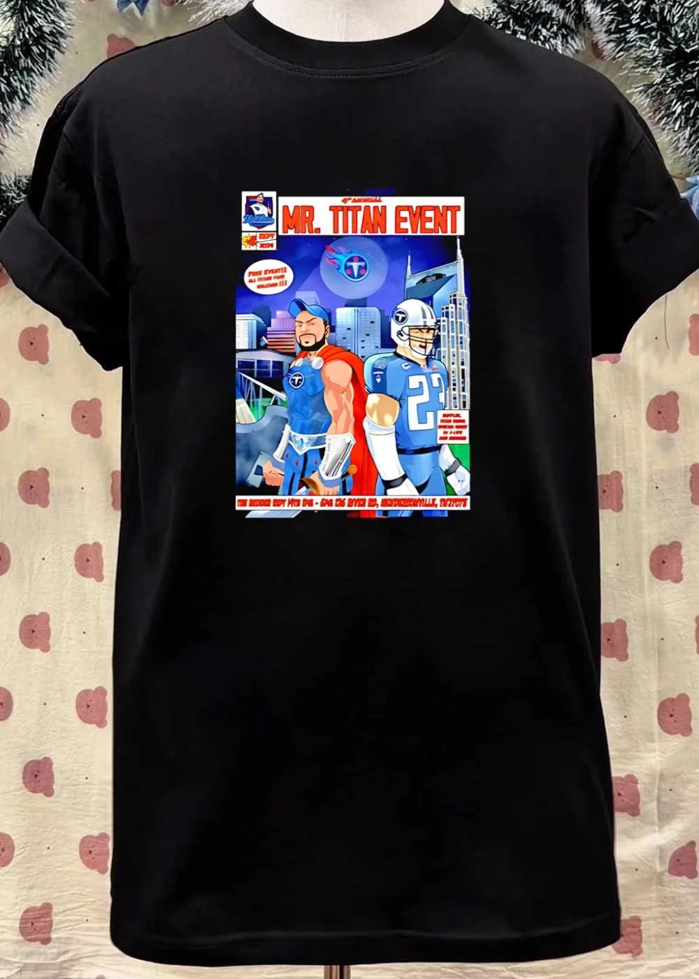 Titans Fan Gear Mr Titan Event Sept 14th At One 125 River Rd Hendersonville shirt
