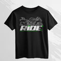 T-shirts for Kawasaki Ninja ZX-6R 1995-2025 fans, Motorcycle Tee