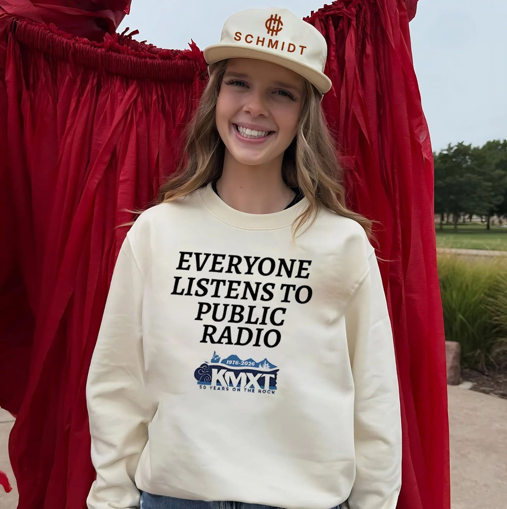 Everyone listens to public radio KMXT shirt