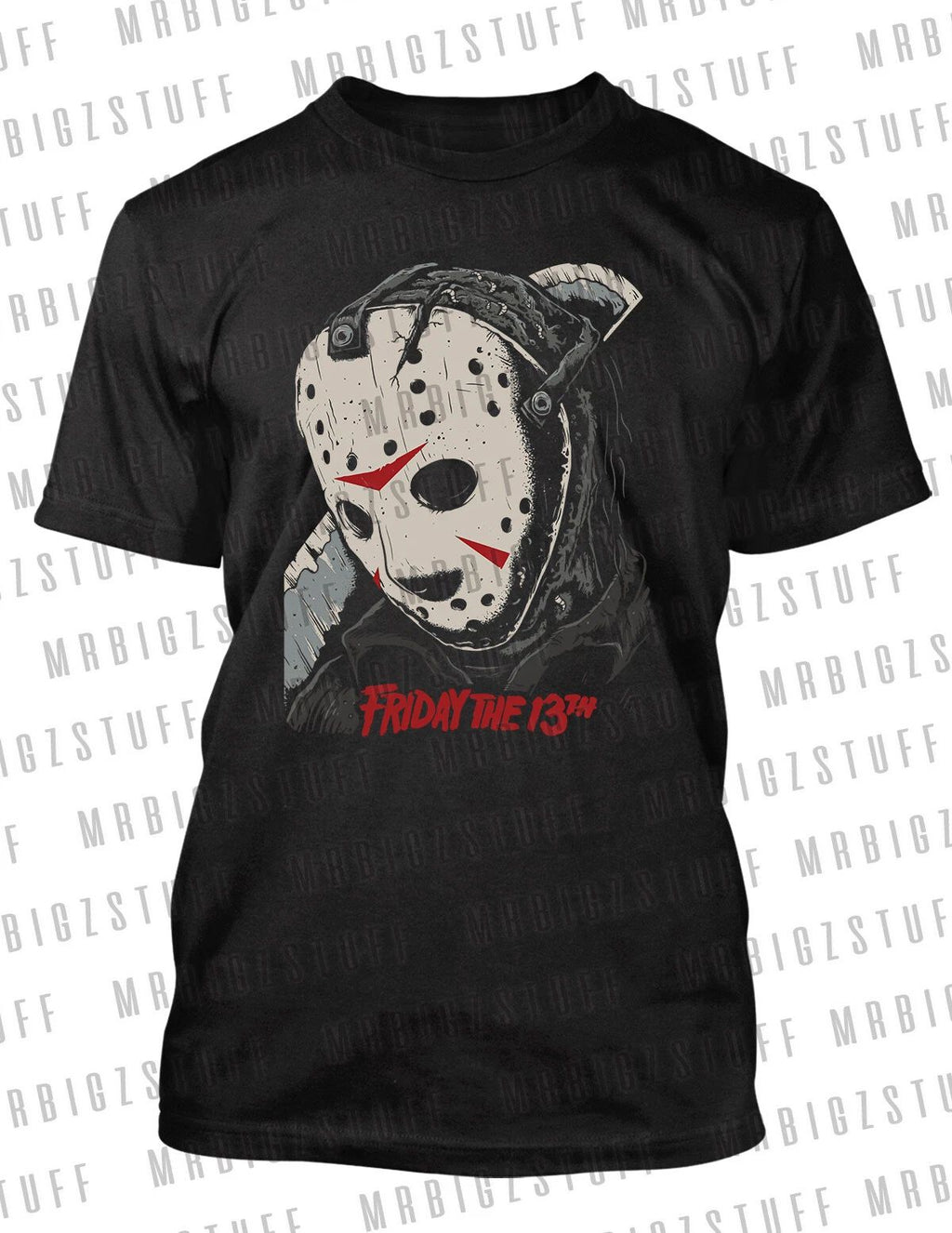 Mens Halloween Night Horror Tee Shirt Jason Graphic Movie Classic T Big Tall