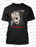 Mens Halloween Night Horror Tee Shirt Jason Graphic Movie Classic T Big Tall