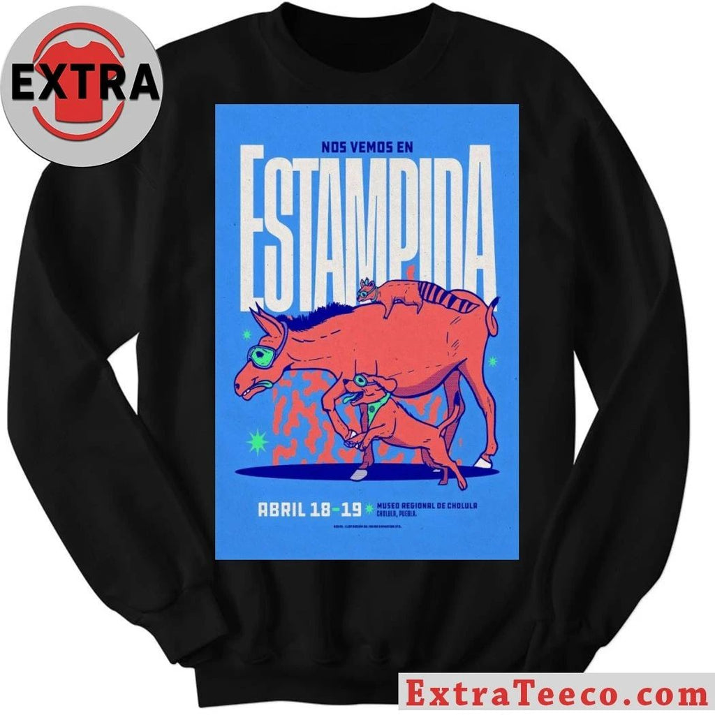 Nos vemos en el Festival Estampida Abril 18-19, 2026 Poster Shirt