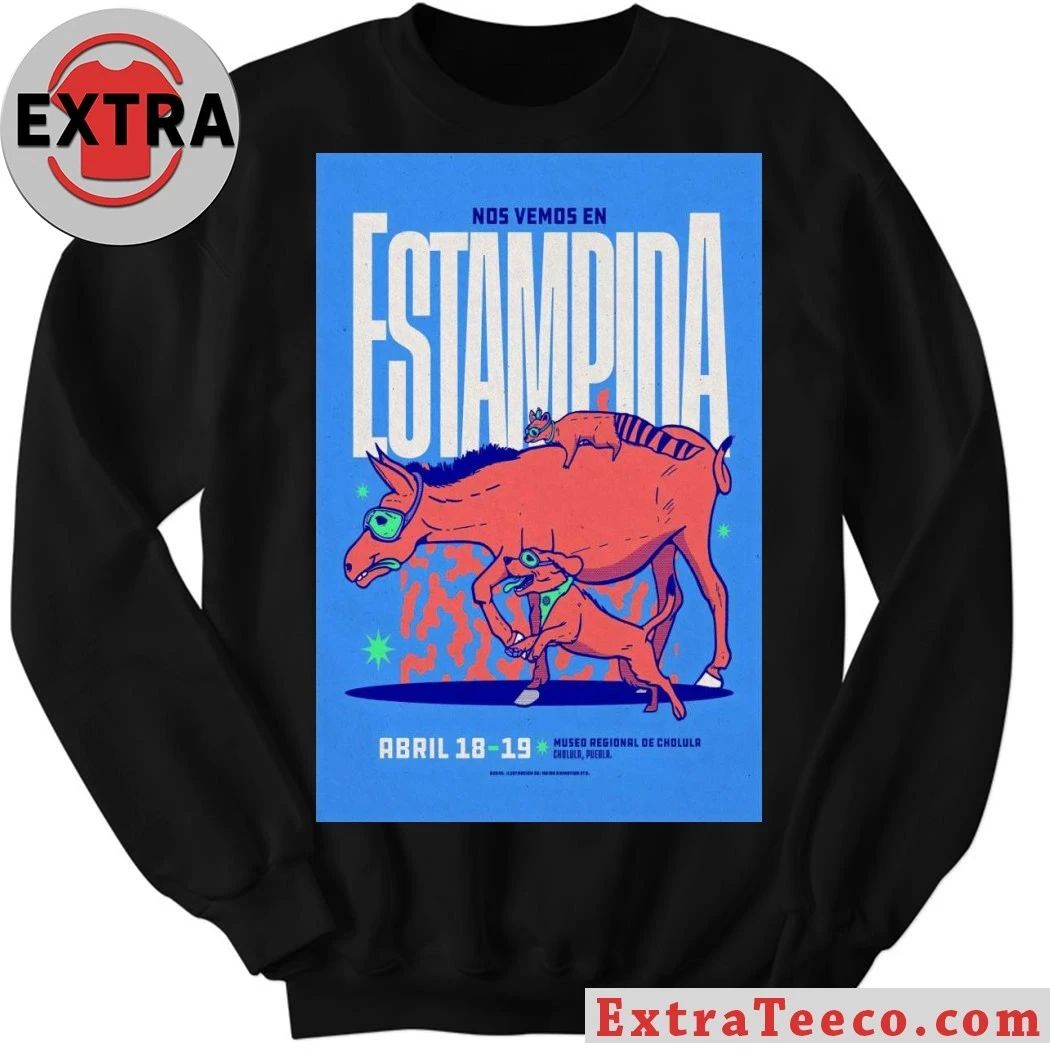 Nos vemos en el Festival Estampida Abril 18-19, 2026 Poster Shirt