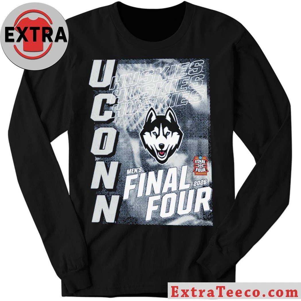 Original Youth Outerstuff Navy UConn Huskies 2026 NCAA Men’s Basketball Tournament March Madness Final Four Logo T-Shirt – Top-Rated Gift for College Basketball Lovers