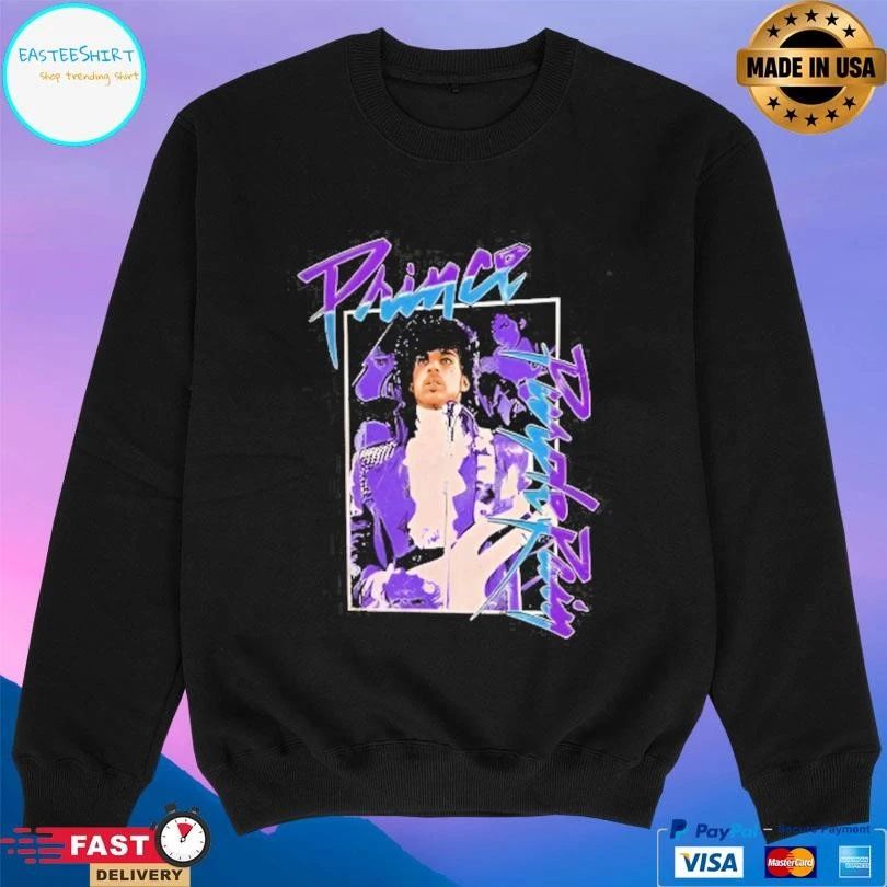 Prince Abstract Purple Rain T-shirts