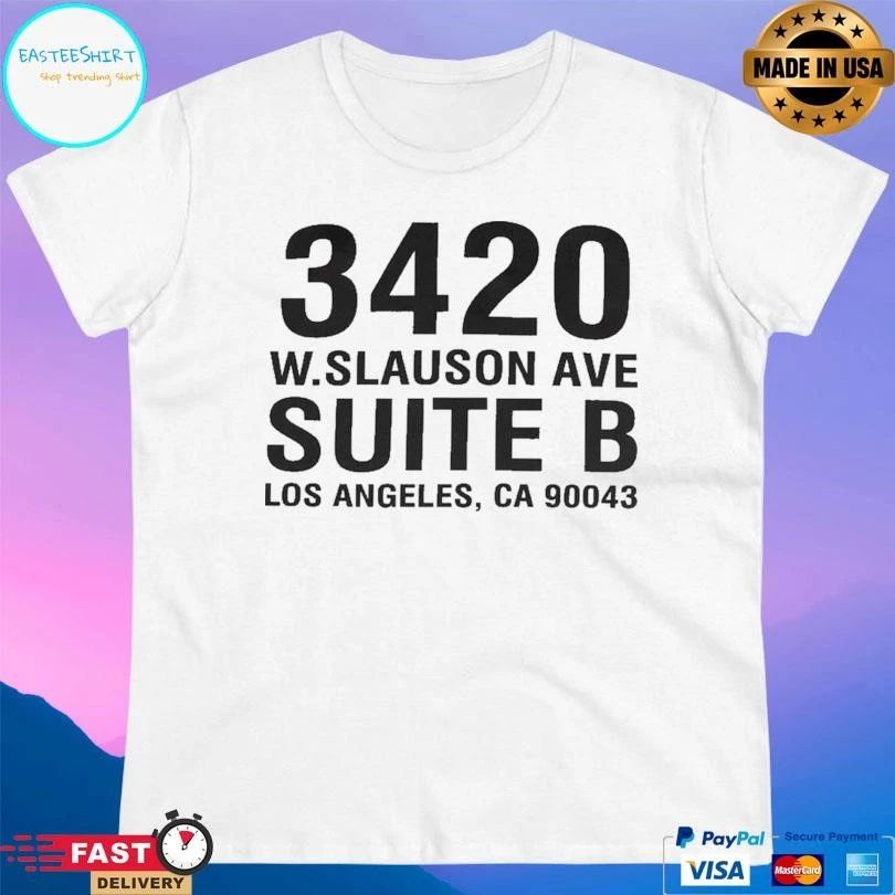 Slauson Tees 3420 W Slauson Ave Suite B Los Angeles Ca 90043 T-shirts