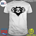 Cyber Sloth Geometric Animal Minimalist Shirt