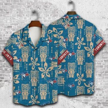 Toronto Blue Jays Tiki Paradise Hawaiian Shirt