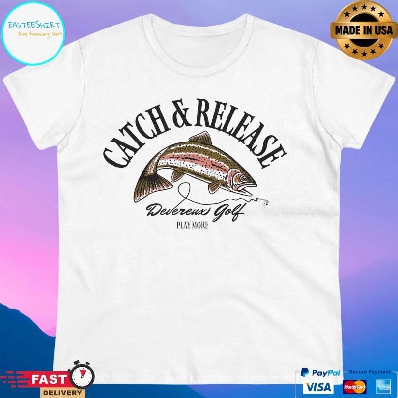 Catch And Release Western Golf Play More T-shirts