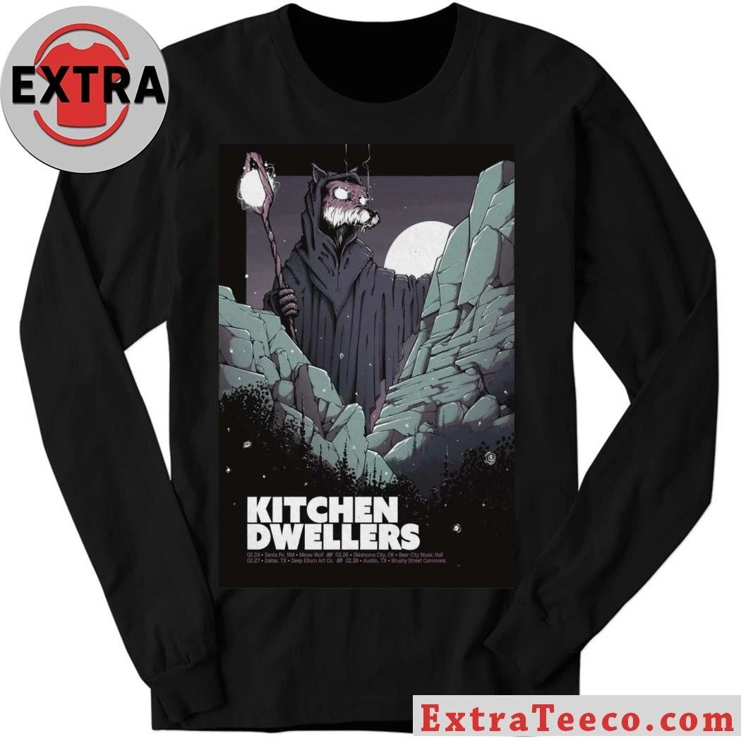 Feb 28 2026 Kitchen Dwellers Poster Austin, TX Shirt