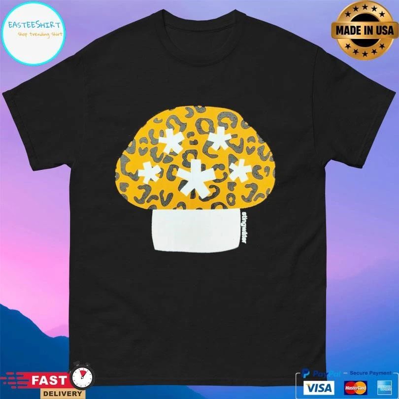 Stingwater Leopard Aga Mushroom T-shirts