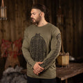 Grimfrost Wolf Premium Longsleeve shirt, Size 3XL