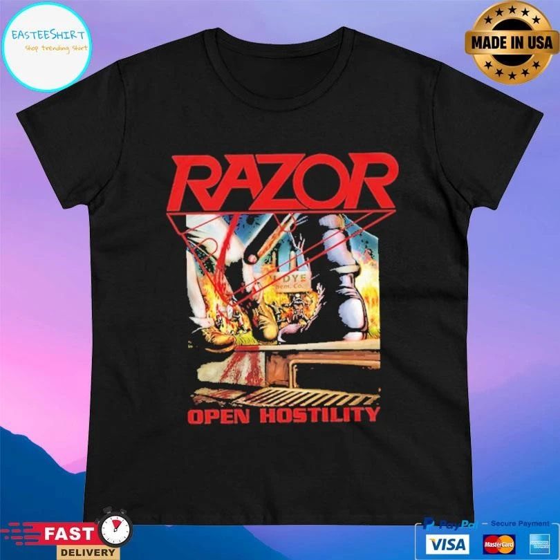 Razor Open Hostility T-shirts